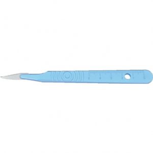 Disposable Scalpel with Guard – Sterile 10A