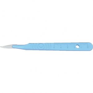 Disposable Scalpel with Guard – Sterile 24