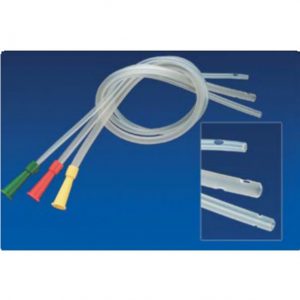 Suction catheter siliconized Ch 20