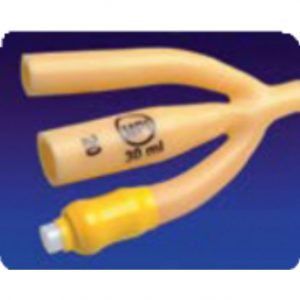 Latex Foley catheter 30 ml "hard valve" Ch 24