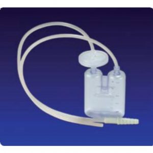 Mucus extractor with hydrophobic filter 40 ml Ch 14