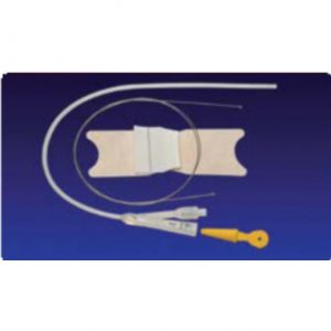 Suprapubic integral catheter of silicone without accessories Ch 18