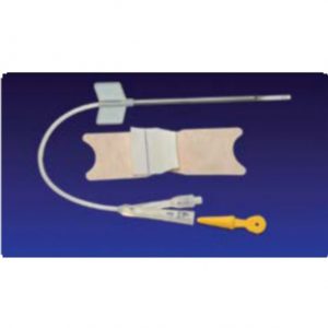 Suprapubic integral catheter basic of silicone Ch 12